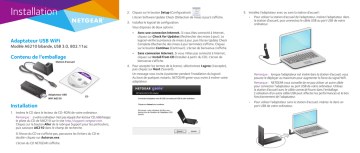 Netgear A6210-100PES Manuel utilisateur | Fixfr