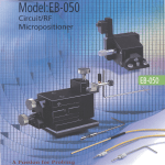 MRC EB-050 Micropositioner X-Y-Z 12*12*12MM Magnet base sp&eacute;cification