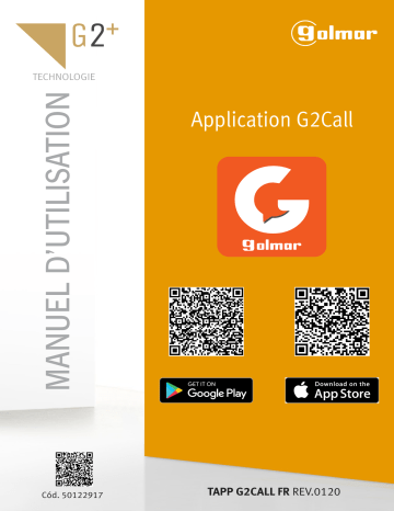 Golmar TRIP TAPP G2CALL G2+ ML REV.0120 Manuel du propriétaire | Fixfr