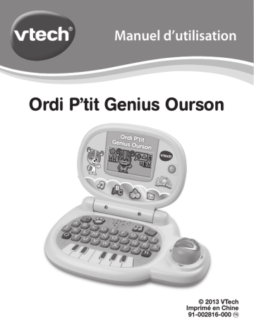 Genius | VTech - 139505 Manuel utilisateur | Fixfr