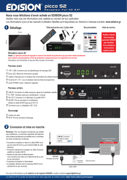 Edision PICCO S2 Manuel utilisateur