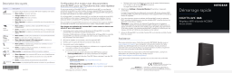 Netgear Répéteur WiFi Mesh Tri-Bandes Manuel utilisateur