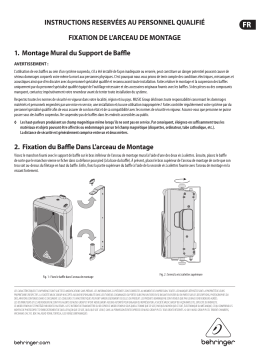 Behringer WB208 Loudspeaker Mode d'emploi