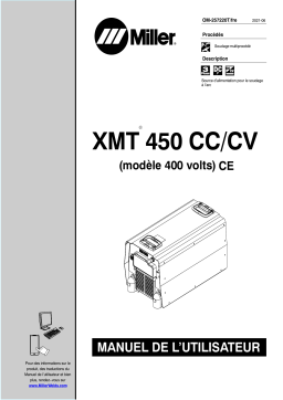 Miller XMT 450 C Manuel utilisateur