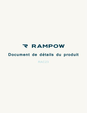 Rampow Câble USB Type C à USB 2.0 [1m/Lot de 2] spécification | Fixfr