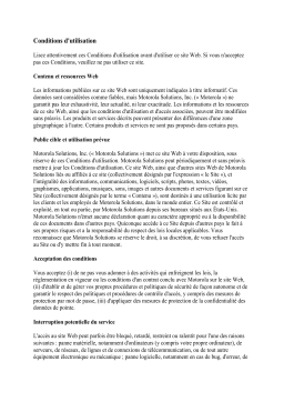 Motorola Lifestyle Motorola XT420 PMR-446 d'utilisation livrée 1 unité walkie jusqu'à 10km Manuel utilisateur