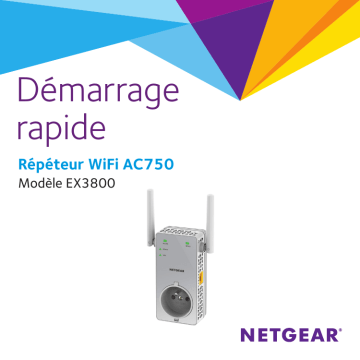 Netgear Répéteur WiFi Manuel utilisateur | Fixfr