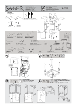 Saber R33CC1017 Bbq And Gas Grill Guide d'installation