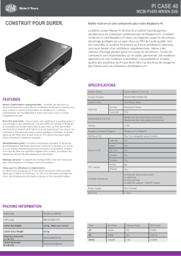 Cooler Master Pi Case 40 spécification