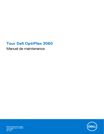 Dell OptiPlex 3060 desktop Manuel du propriétaire | Fixfr