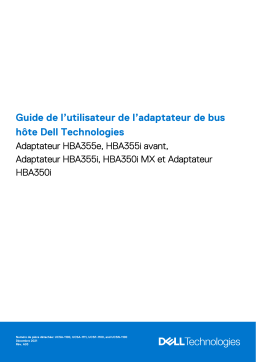 Dell HBA355 Manuel utilisateur