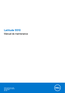 Dell Latitude 5510 laptop Manuel utilisateur