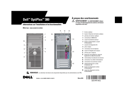 Dell OptiPlex 380 desktop Manuel utilisateur