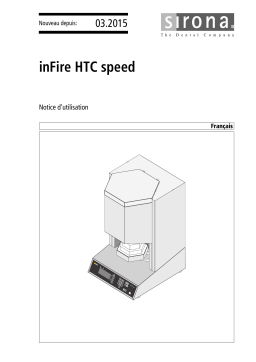 Dentsply Sirona inFire HTC speed Mode d'emploi