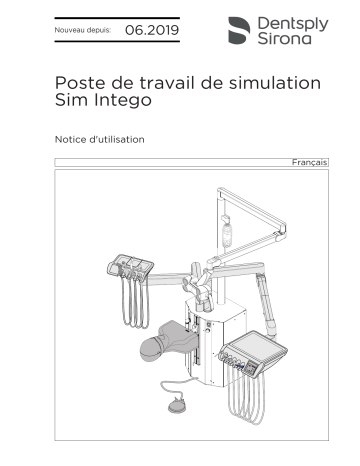 Dentsply Sirona Sim Intego Mode d'emploi | Fixfr