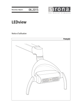 Dentsply Sirona LEDview Mode d'emploi