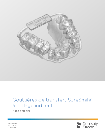 Dentsply Sirona SureSmile Ortho Software IDB Trays Mode d'emploi | Fixfr