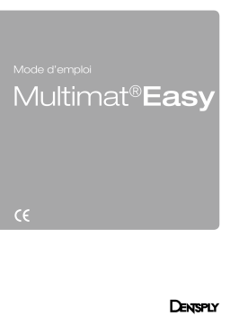 Dentsply Sirona Multimat Easy Mode d'emploi