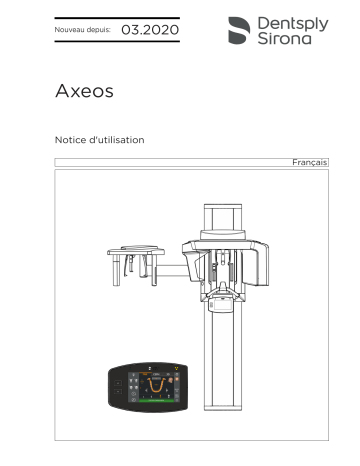 Dentsply Sirona Axeos Mode d'emploi | Fixfr