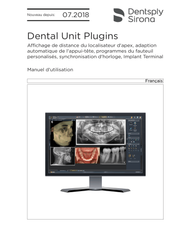 Dentsply Sirona Dental Unit Plugins Mode d'emploi | Fixfr