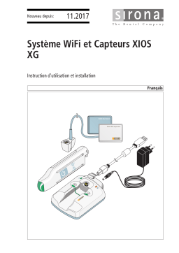 Dentsply Sirona Xios XG Supreme WiFi / Select WiFi Mode d'emploi