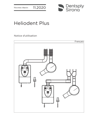 Dentsply Sirona Heliodent plus Mode d'emploi | Fixfr