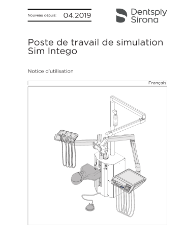 Dentsply Sirona Sim Intego Mode d'emploi | Fixfr