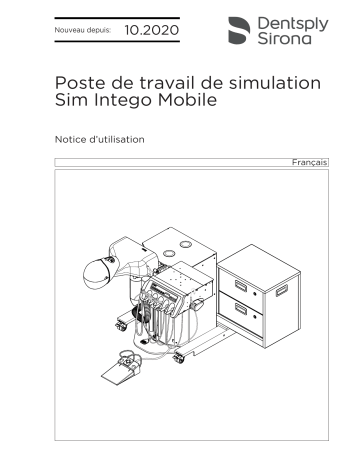 Dentsply Sirona Sim Intego Mobile Mode d'emploi | Fixfr