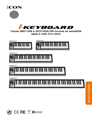 Icon iKeyboard 6 Keyboard Manuel utilisateur | Fixfr