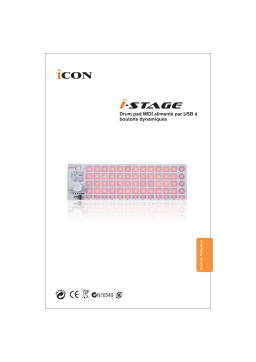 Icon iStage Control Surface Manuel utilisateur