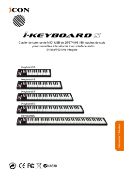 Icon iKeyboard 4S(ProDriveIII) Keyboard Manuel utilisateur