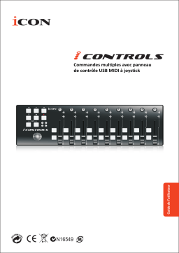 Icon iControls Control Surface Manuel utilisateur