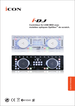 Icon iDJ Control Surface Manuel utilisateur