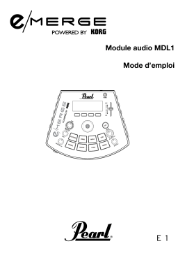 PEARL eMerge MDL1 Sound Module Manuel du propriétaire