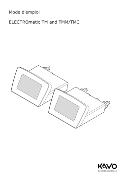 KaVo ELECTROmatic Premium / Premium Dual Mode d'emploi