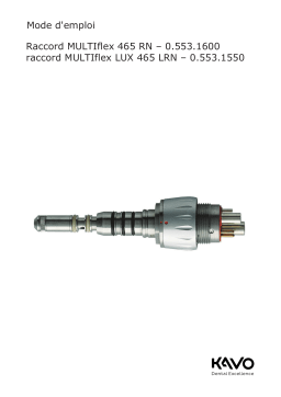 KaVo Couplings Mode d'emploi