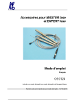 MASTER lase, EXPERT lase: Mode d'emploi + AI Chat