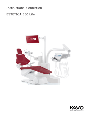 KaVo ESTETICA E50 Life Manuel utilisateur | Fixfr