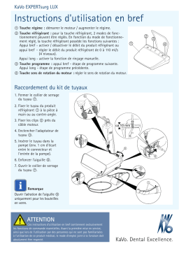 KaVo EXPERTsurg Manuel utilisateur