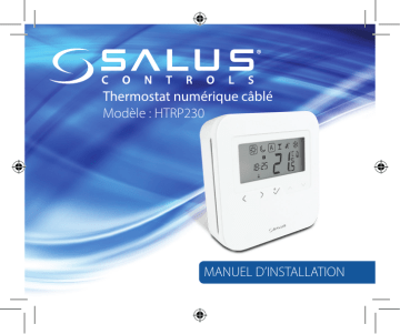 Salus HTRP230 Thermostat numérque programmable Manuel du propriétaire | Fixfr
