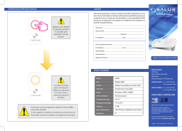 Salus RE10RF Manuel du propriétaire