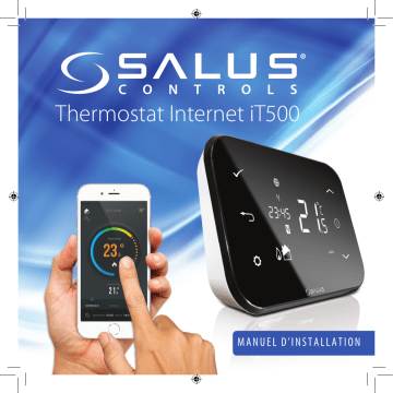 Salus iT500 Thermostat connecté / Sonde seconde zone Manuel du propriétaire | Fixfr