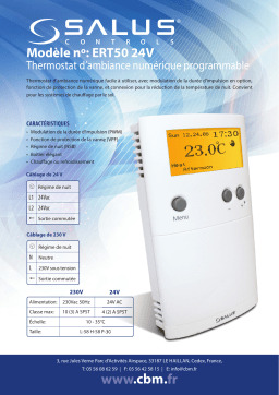 Salus ERT50 spécification