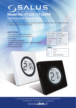 Salus ST320 spécification