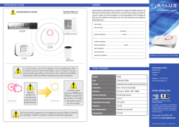 Salus AC10RF ZigBee Co-ordinator Guide d'installation