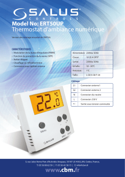 Salus ERT50UP spécification