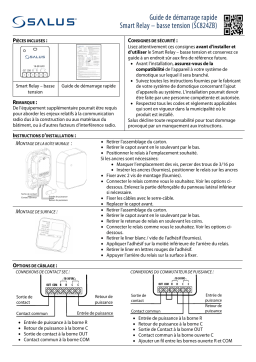 Salus SC824ZB Smart Relay Guide d'installation