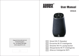 August VENUS Smart WiFi Speaker Manuel utilisateur