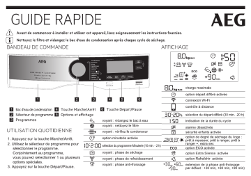 AEG T8DSR803C Manuel utilisateur | Fixfr