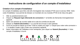 PARADOX IP Exploring Tools Manuel utilisateur